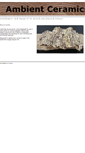 Mobile Screenshot of ambientceramics.com